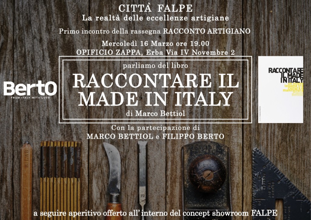 "Raccontare il Made in Italy "