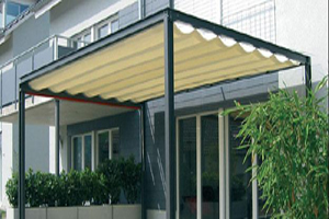 tenda da sole di design per patio